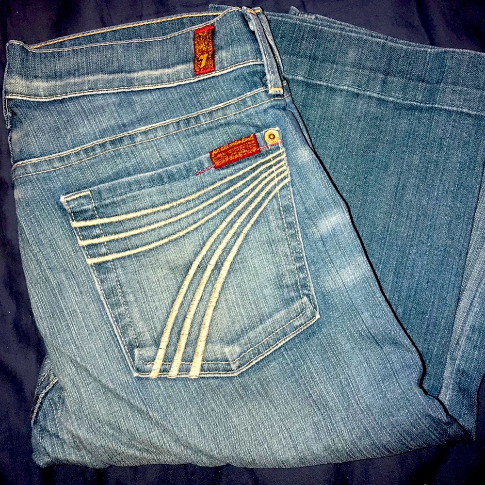 74AM Denim Bermuda Shorts Size 27